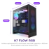 Корпус без блока питания NZXT H7 Flow RGB CM-H72FB-R1