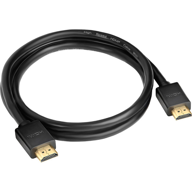 GCR Кабель 2.0m HDMI версия 1.4, черный, OD7.3mm, 30/30 AWG, позолоченные контакты, Ethernet 10.2 Гбит/с, 3D, 4K, GCR-HM410-2.0m, экран Greenconnect GCR-HM410-2.0m