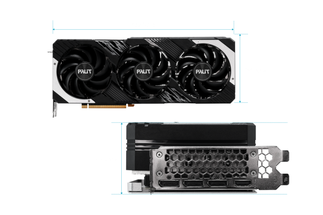 Видеокарта PALIT RTX4080SUPER GAMINGPRO Видеокарта PALIT RTX4080SUPER GAMINGPRO