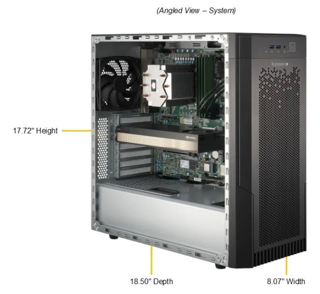 Серверная платформа SuperMicro SYS-532AW-C Серверная платформа SuperMicro SYS-532AW-C