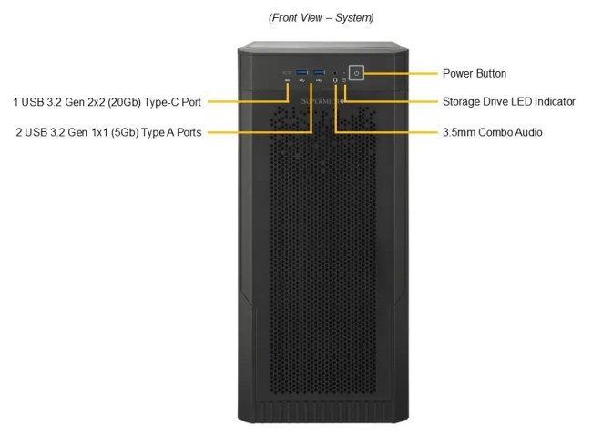 Серверная платформа SuperMicro SYS-532AW-C Серверная платформа SuperMicro SYS-532AW-C