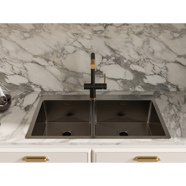 Смеситель RIVELATO Rivelato 1523513 antracite oro Смеситель RIVELATO Rivelato 1523513 antracite oro