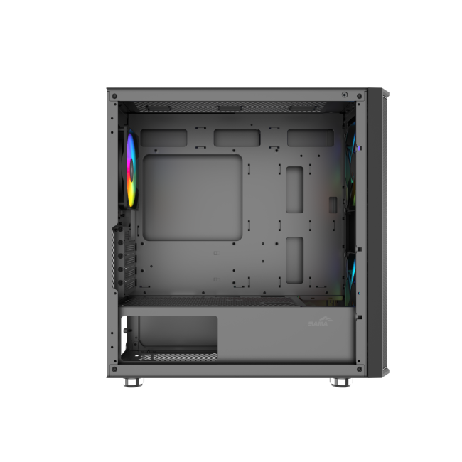 Корпус ПК без блока питания SAMA S30-BKMPA3X1-GL Корпус ПК без блока питания SAMA S30-BKMPA3X1-GL