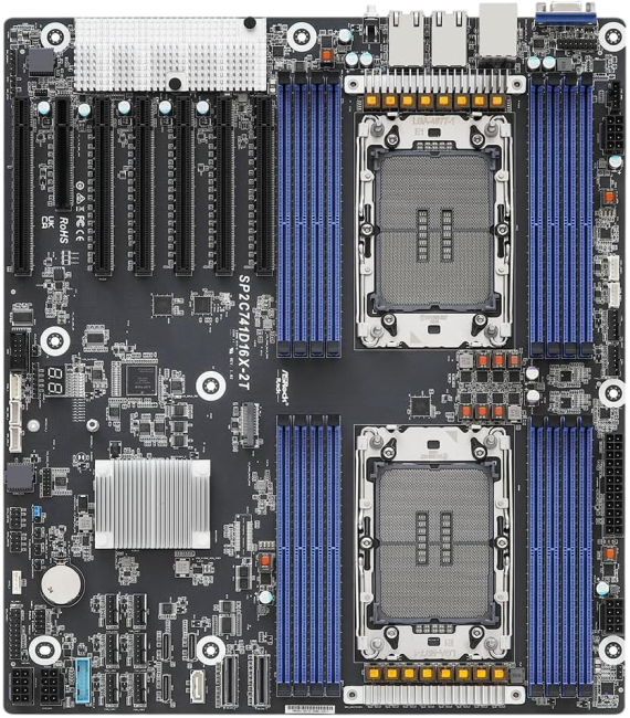 Материнская плата ASRock SP2C741D16X-2T (90-SXGB50-AOUAYF) Материнская плата ASRock SP2C741D16X-2T (90-SXGB50-AOUAYF)