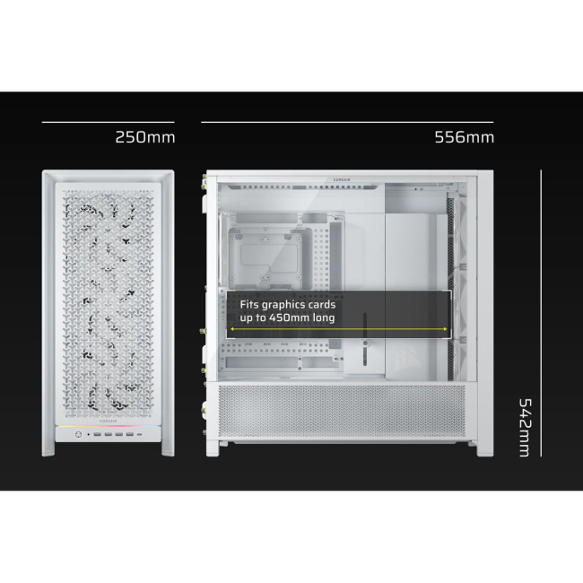 Корпус без блока питания Corsair CC-9011308-WW Корпус без блока питания Corsair CC-9011308-WW