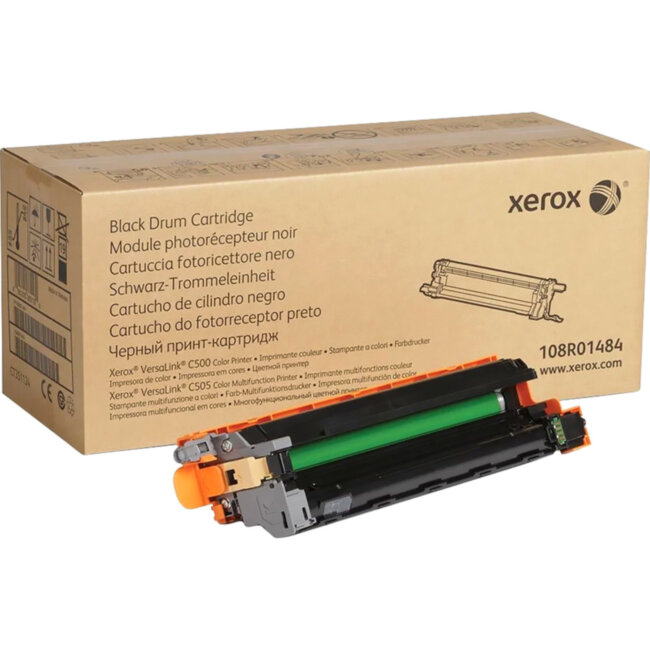 Черный принт-картридж Xerox 108R01484