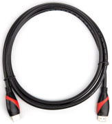 Кабель HDMI 19M/M ver. 2.0 black red, 1.5m VCOM <CG525-R-1.5> VCOM HDMI (m) - HDMI (m) 1.5м