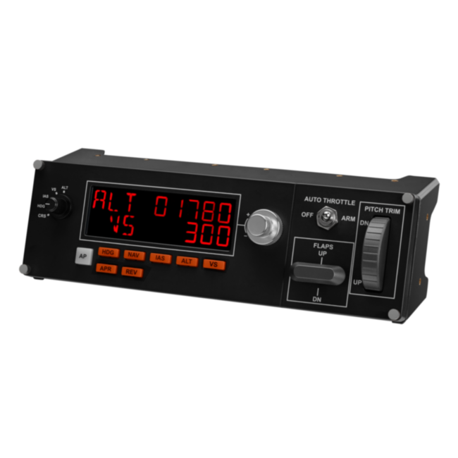 панель управления автопилотом для авиасимуляторов Logitech G Flight Multi Panel