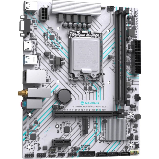 Материнская плата MAXSUN MS-B760M GAMING WIFI ICE