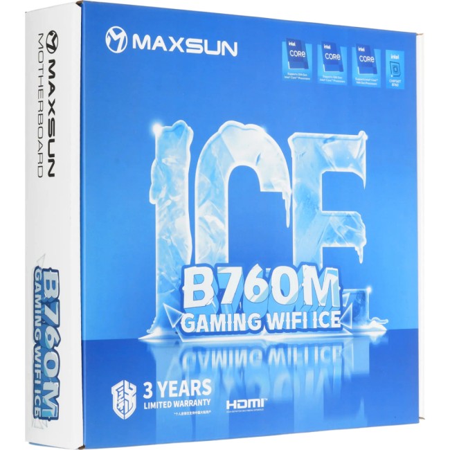 Материнская плата MAXSUN MS-B760M GAMING WIFI ICE