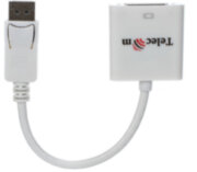 Кабель-переходник DP --> DVI-F 0,2m , Telecom (TA557) Telecom DP  —  DVI-F 0,2m