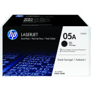 Тонер-картридж набор из 2 шт HP LaserJet CE505A Dual Pack Black (CE505D)