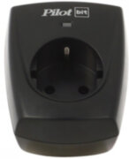 Сетевой фильтр Pilot BIT, 1 розетка, черный (16А) ZIS Pilot Bit (1 розетка)
