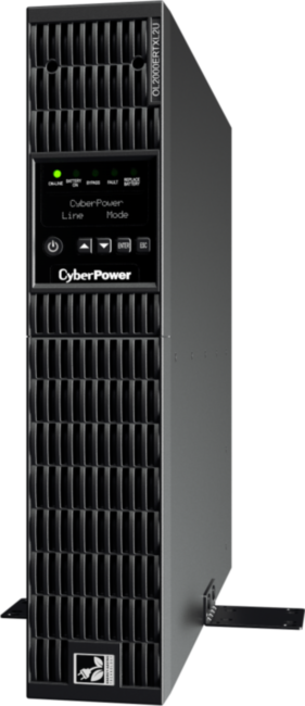 ИБП CyberPower OL2000ERTXL2U, Rackmount, Online, 2000VA/1800W, 8 IEC-320 С13, 1 IEC C19 розеток, USB&Serial, RJ11/RJ45, SNMPslot, LCD дисплей, Black, 0.5х0.8х0.2м., 38кг. CyberPower OL2000ERTXL2U