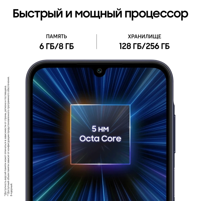 Смартфон Samsung  SM-A256EZKDCAU