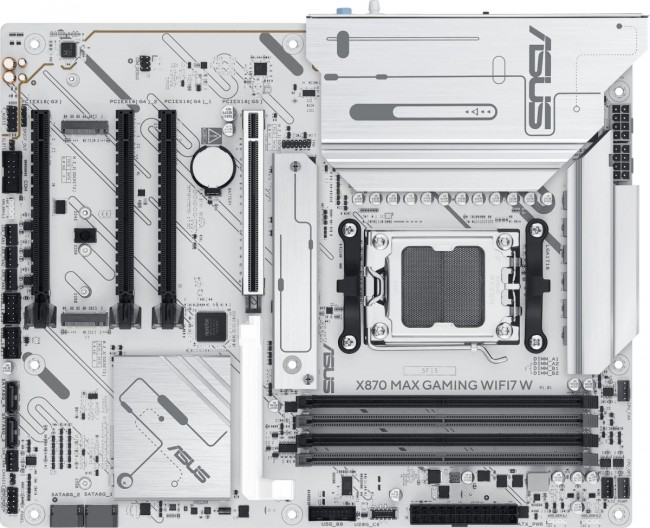 Материнская плата ASUS X870 MAX GAMING WIFI7 W Материнская плата ASUS X870 MAX GAMING WIFI7 W