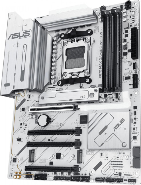 Материнская плата ASUS X870 MAX GAMING WIFI7 W Материнская плата ASUS X870 MAX GAMING WIFI7 W