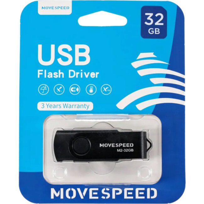 USB2.0 32GB Move Speed M2 черный Move Speed M2-32G USB2.0 32GB Move Speed M2 черный Move Speed M2-32G