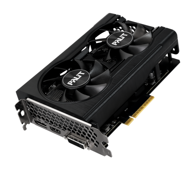 Видеокарта PALIT RTX3050 DUAL 8GB NE63050018P1-1070D Видеокарта PALIT RTX3050 DUAL 8GB NE63050018P1-1070D