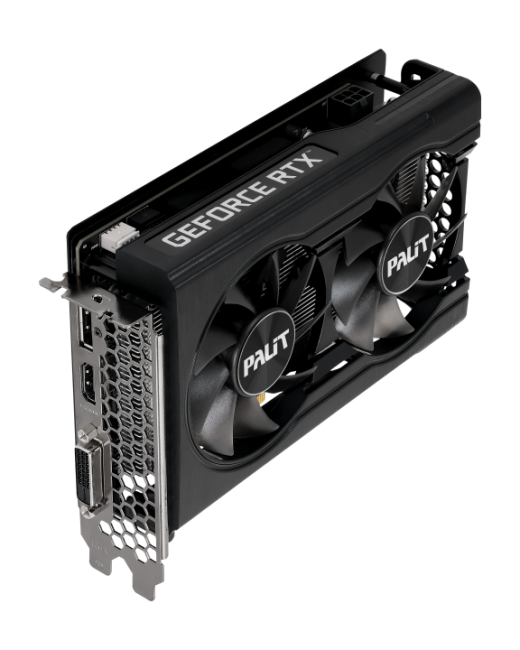 Видеокарта PALIT RTX3050 DUAL 8GB NE63050018P1-1070D Видеокарта PALIT RTX3050 DUAL 8GB NE63050018P1-1070D
