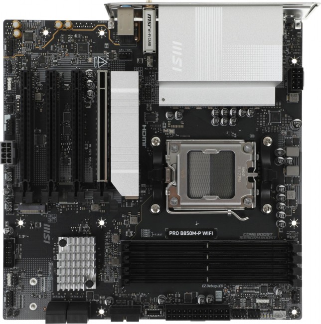 Материнская плата MSI PRO B850M-P WIFI Материнская плата MSI PRO B850M-P WIFI