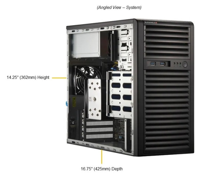 Серверная платформа SuperMicro AS-3015A-I Серверная платформа SuperMicro AS-3015A-I
