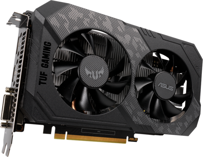 Видеокарта ASUS TUF-GTX1650-O4GD6-P-V2-GAMING Видеокарта ASUS TUF-GTX1650-O4GD6-P-V2-GAMING