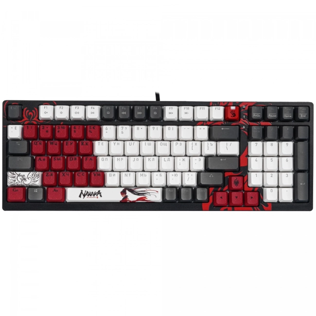 Клавиатура A4Tech S98 NARAKA BLMS RED PLUS Клавиатура A4Tech S98 NARAKA BLMS RED PLUS