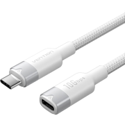 Кабель-удлинитель Vention USB 3.2 Gen2 CM/CF - 1м. Белый 5А PD100W Vention TRFWF Кабель-удлинитель Vention USB 3.2 Gen2 CM/CF - 1м. Белый 5А PD100W Vention TRFWF