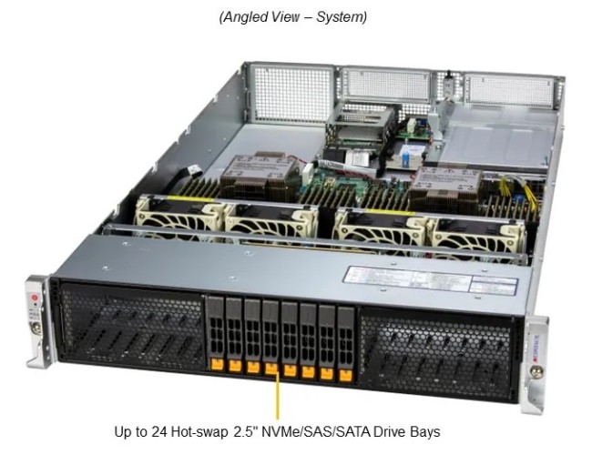 Серверная платформа SuperMicro SYS-222H-TN Серверная платформа SuperMicro SYS-222H-TN