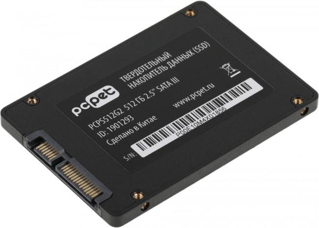 Накопитель SSD PC PET PCPS512G2 Накопитель SSD PC PET PCPS512G2