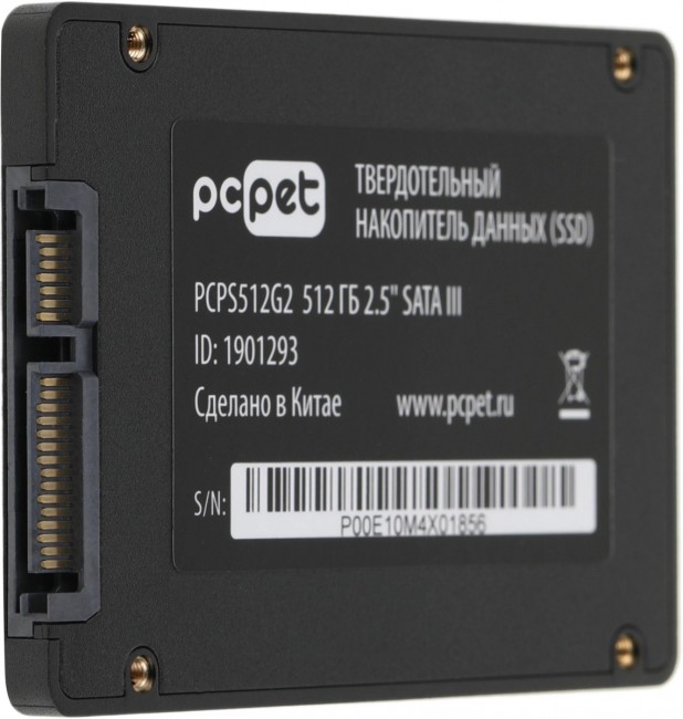 Накопитель SSD PC PET PCPS512G2 Накопитель SSD PC PET PCPS512G2