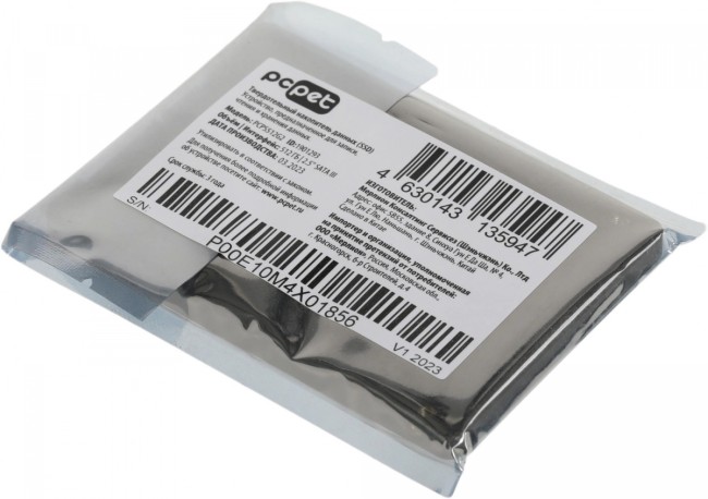 Накопитель SSD PC PET PCPS512G2 Накопитель SSD PC PET PCPS512G2