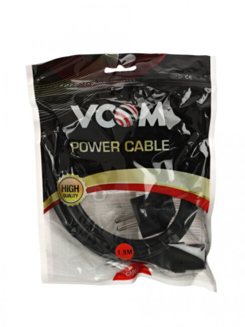 Кабель компьютер --> розетка 220V ( угловая Евровилка) <VDE> 3G*1mm2 VCOM <CE021-CU1.0-1.8> , 1,8 м VCOM CE021 CU 1.0 EURO Кабель компьютер --> розетка 220V ( угловая Евровилка) <VDE> 3G*1mm2 VCOM <CE021-CU1.0-1.8> , 1,8 м VCOM CE021 CU 1.0 EURO