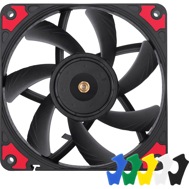 Кулер для корпуса Noctua NF-A12x15 PWM chromax.black.swap Кулер для корпуса Noctua NF-A12x15 PWM chromax.black.swap