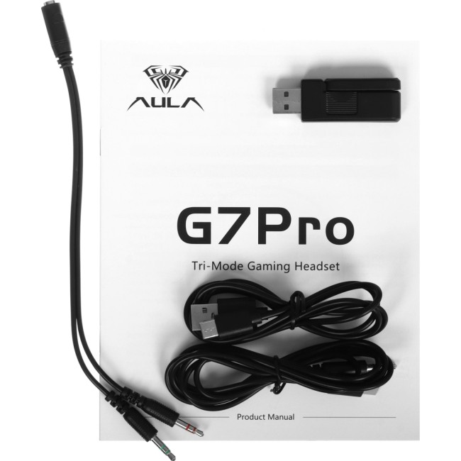 Гарнитура AULA G7pro Чёрный Гарнитура AULA G7pro Чёрный