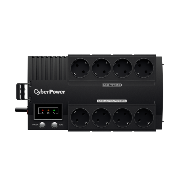 ИБП CyberPower BS650E NEW линейно-интерактивный 650ВА/390Вт, 4+4 евророзетки, USB CyberPower BS650E ИБП CyberPower BS650E NEW линейно-интерактивный 650ВА/390Вт, 4+4 евророзетки, USB CyberPower BS650E
