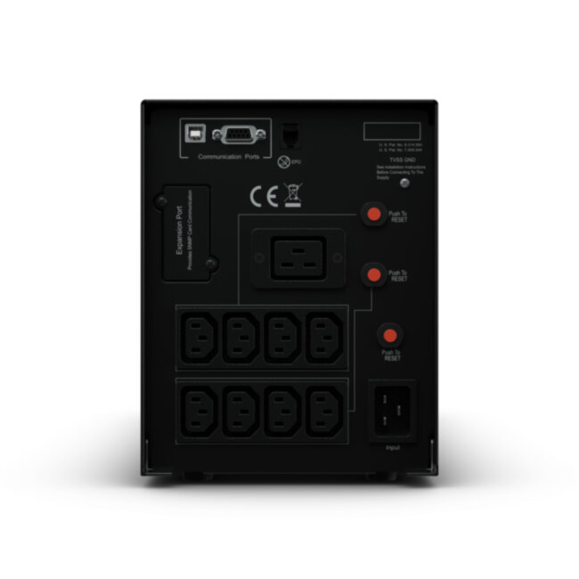 ИБП CyberPower PR3000ELCDSL, Line-Interactive, 3000VA/2700W, 8 IEC-320 С13, 1 IEC C19 розеток, USB&Serial, SNMPslot, LCD дисплей, Black, 0.6х0.3х0.4м., 29.6кг. CyberPower PR3000ELCDSL ИБП CyberPower PR3000ELCDSL, Line-Interactive, 3000VA/2700W, 8 IEC-320 С13, 1 IEC C19 розеток, USB&Serial, SNMPslot, LCD дисплей, Black, 0.6х0.3х0.4м., 29.6кг. CyberPower PR3000ELCDSL