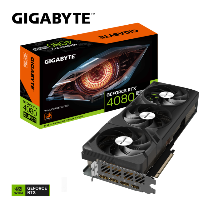 Видеокарта GIGABYTE GV-N408SWF3V2-16GD Видеокарта GIGABYTE GV-N408SWF3V2-16GD