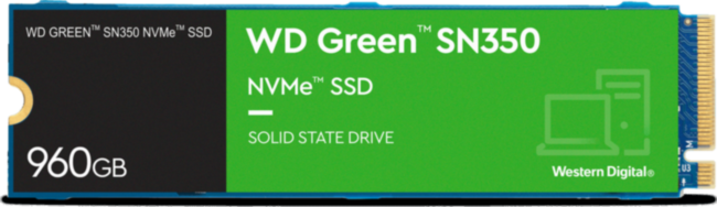 Твердотельный накопитель WD Green SN350 WDS960G2G0C
