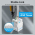 Модуль Vention Keystone Jack Cat.6 неэкранированный 180 градусов Белый Vention IRHW0