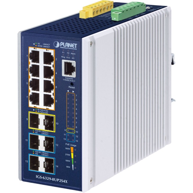 коммутатор PLANET IGS-6329-8UP2S4X коммутатор PLANET IGS-6329-8UP2S4X