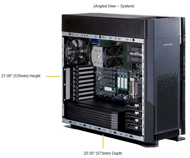 Серверная платформа SuperMicro SYS-551A-T Серверная платформа SuperMicro SYS-551A-T