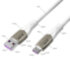 Greenconnect Кабель 1.0m TypeC 60 W, 5A max, быстрая зарядка, белый TPE, корпус relief, белый ПВХ, 28/22 AWG, 28/22 AWG, GCR-52504 Greenconnect USB 2.0 Type-AM - USB 2.0 Type-C (m) 1м