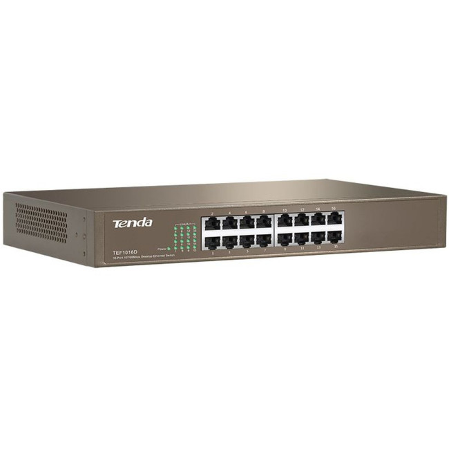 Коммутатор Tenda TEF1016D Коммутатор Tenda TEF1016D