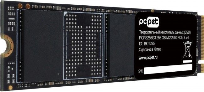 Накопитель SSD PC PET PCPS256G3 Накопитель SSD PC PET PCPS256G3