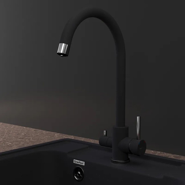 Смеситель GRANFEST GranFest GF-Z-5420 black