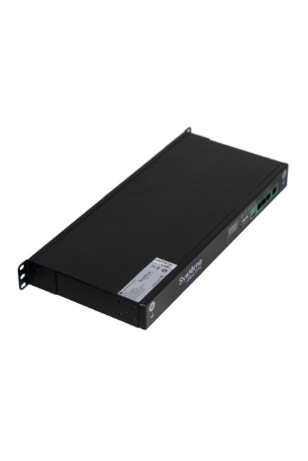 БРП Uniprom, управляемый, 1U, 240В, 1Ф, 16A, 10xC13 2xC19, 2м кабель, IEC320 C20 SYSTEME ELECTRIC UP7921