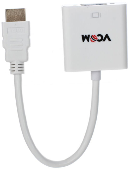 Кабель-переходник HDMI(M) ---> VGA(F)  VCOM <CG558> VCOM HDMI(M)  —  VGA(F)