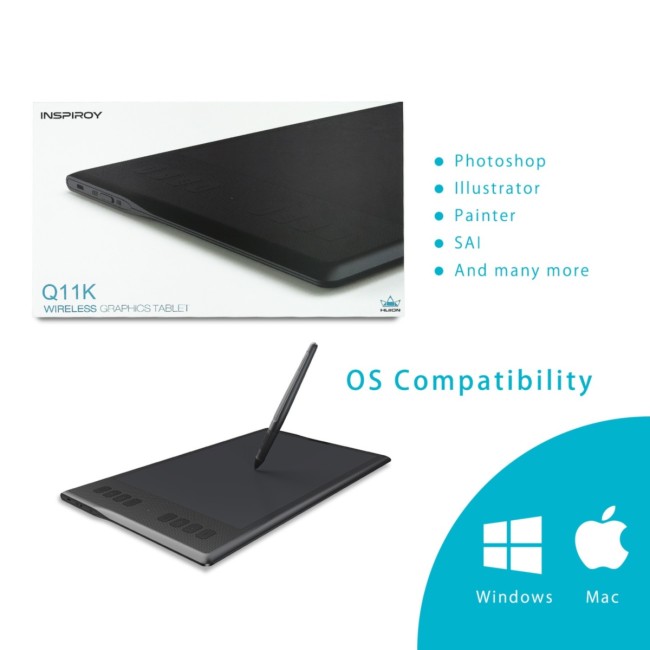 Графический планшет Huion INSPIROY Q11K Графический планшет Huion INSPIROY Q11K